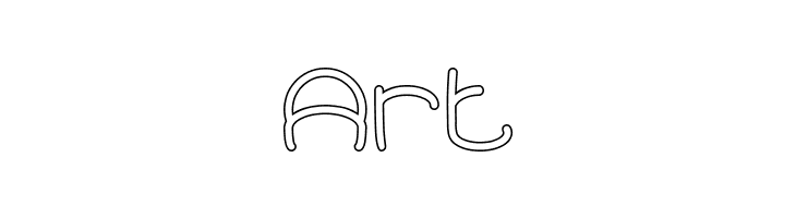 Elementary-Hollow  Free Fonts Download