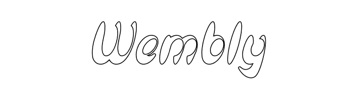 Enjoy The Time-Hollow  Free Fonts Download