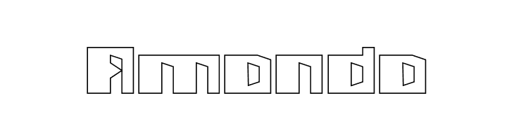 ENERMOUS-Hollow  Free Fonts Download