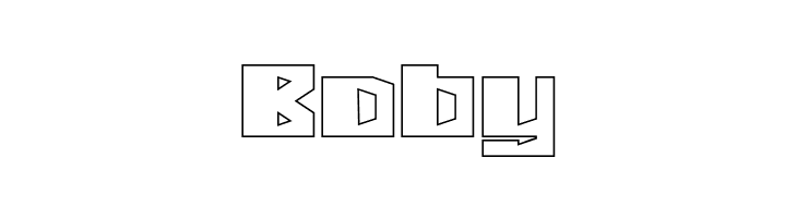 ENERMOUS-Hollow  Free Fonts Download