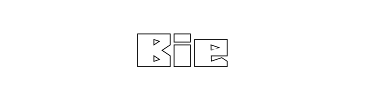 ENERMOUS-Hollow  Free Fonts Download