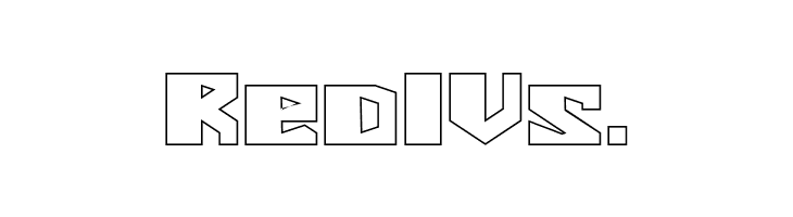 ENERMOUS-Hollow  Free Fonts Download