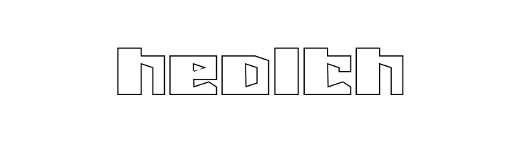 ENERMOUS-Hollow  Free Fonts Download