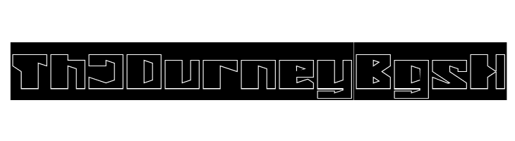 ENERMOUS-Hollow-inverse  Free Fonts Download