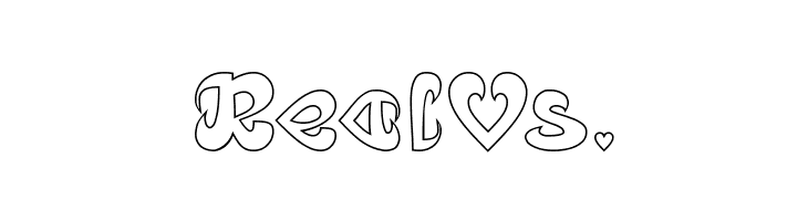Eternal Love-Hollow  Free Fonts Download