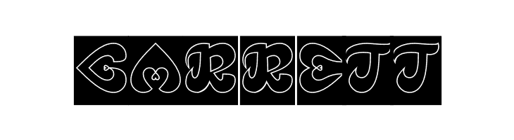 Eternal Love-Hollow-inverse  Free Fonts Download