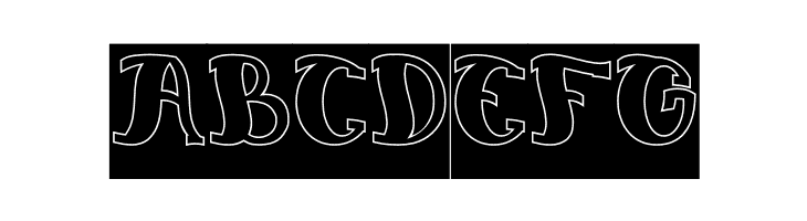 Everlasting Song-Hollow-Inverse  Free Fonts Download