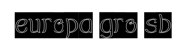 EverybodyHollowInverse  Free Fonts Download