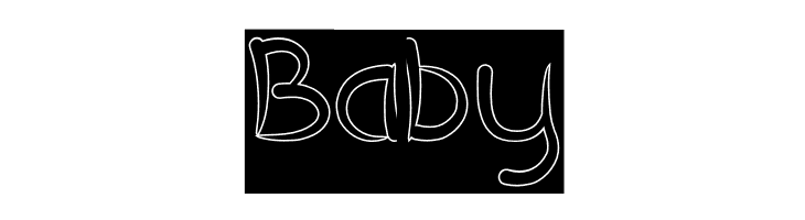 ExtraHotHollowInverse  Free Fonts Download