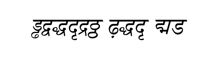 DV-TTSurekhEN-Italic  Free Fonts Download