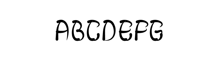 FISH BONE-Light  Free Fonts Download