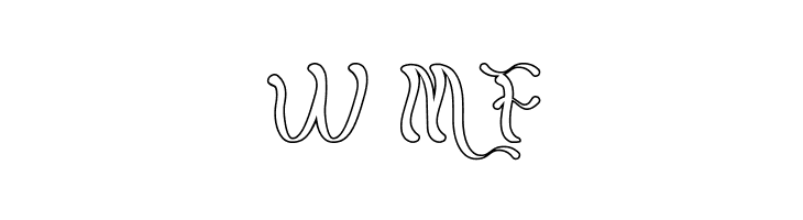 Flattered-Hollow  Free Fonts Download