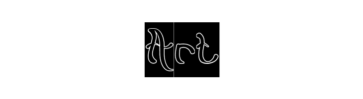 Flattered-Hollow-Inverse  Free Fonts Download