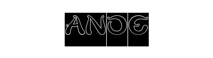 Flower Lover-Hollow-Inverse  Free Fonts Download