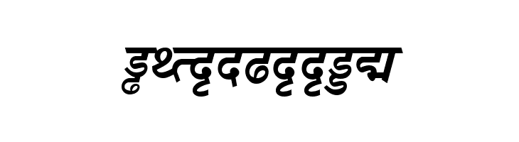 DV-TTSurekhEN-BoldItalic  Free Fonts Download