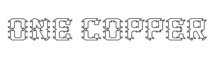 Frame Work-Hollow  Free Fonts Download