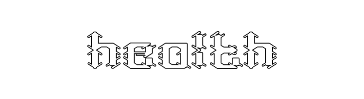 Frame Work-Hollow  Free Fonts Download