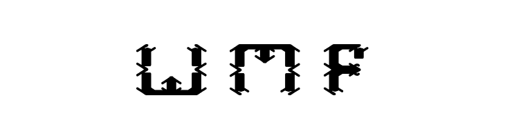 Frame Work-Filled  Free Fonts Download
