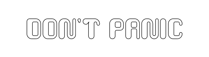 DON%2527T%2BPANIC FRIENDLY ROBOT-Hollow Font