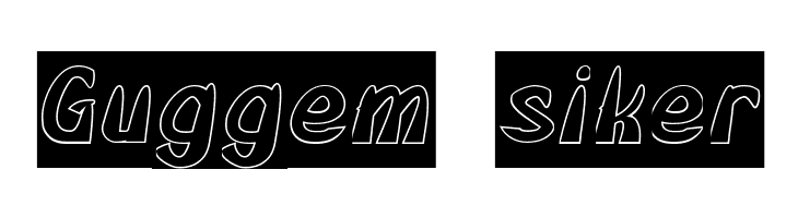 FROZEN ICE-Hollow  Free Fonts Download