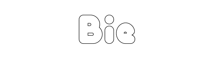 Funny and Cute-Hollow  Free Fonts Download