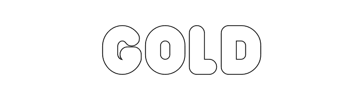 Funny and Cute-Hollow  Free Fonts Download