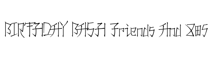 Konfuciuz Thin  Free Fonts Download