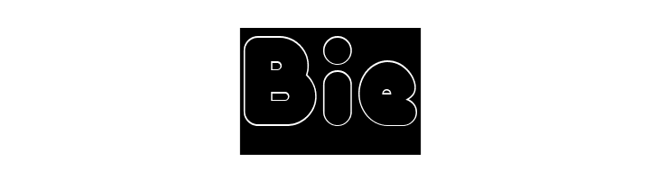 Funny and Cute-Hollow-Inverse  Free Fonts Download