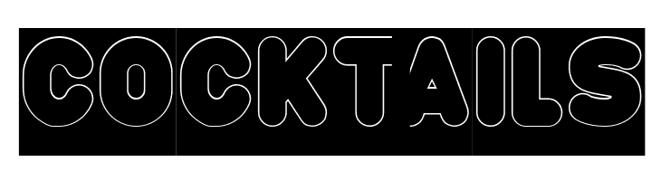 Funny and Cute-Hollow-Inverse  Free Fonts Download