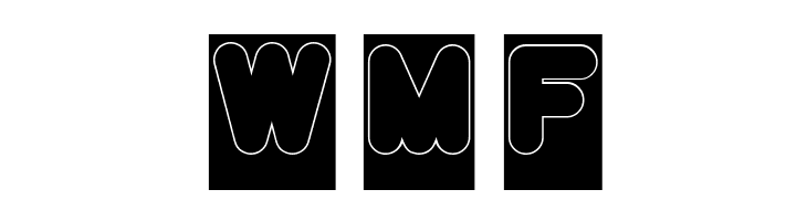 Funny and Cute-Hollow-Inverse  Free Fonts Download