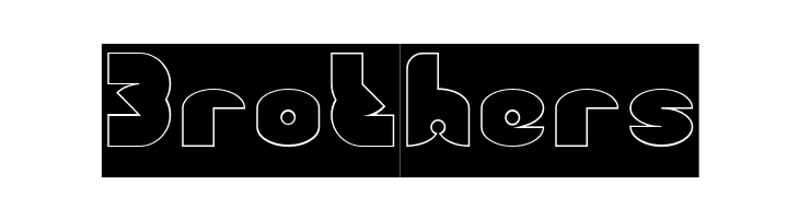 FUNNY SPORT-Hollow-Inverse  Free Fonts Download