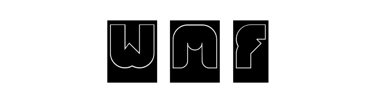 FUNNY SPORT-Hollow-Inverse  Free Fonts Download