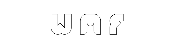 FUNNY SPORT-Hollow  Free Fonts Download