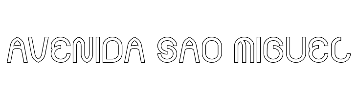 FUNRECORD-Hollow  Free Fonts Download