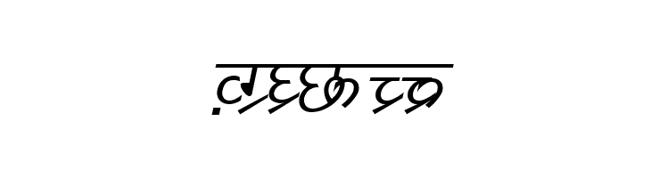 DV_Divyae Italic  Free Fonts Download