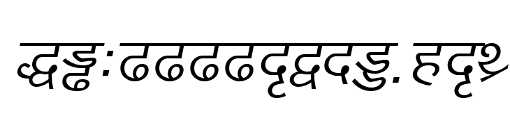 DV_Divyae Italic  Free Fonts Download