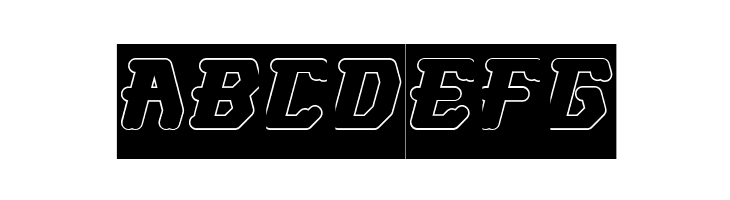 FUTURISTIC-Hollow  Free Fonts Download