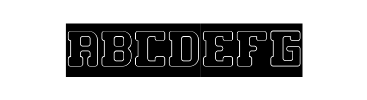 GAME ROBOT-Hollow-Inverse  Free Fonts Download