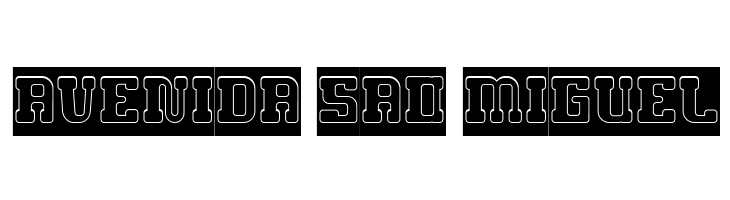 GAME ROBOT-Hollow-Inverse  Free Fonts Download