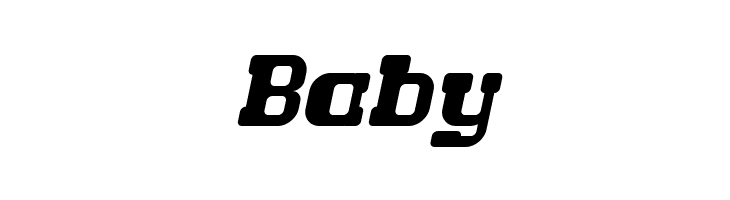 GAME ROBOT Italic  Free Fonts Download