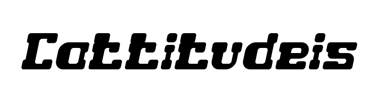 GAME ROBOT Italic  Free Fonts Download