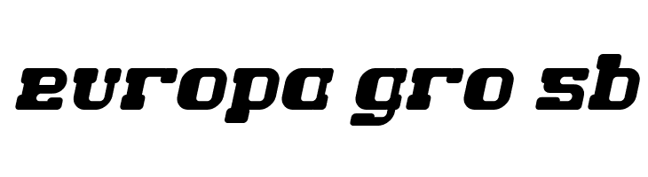 GAME ROBOT Italic  Free Fonts Download