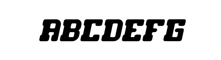 GAME ROBOT Bold Italic  Free Fonts Download