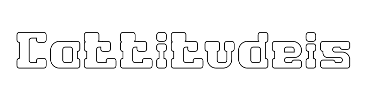 GAME ROBOT-Hollow  Free Fonts Download