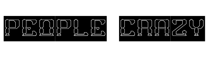 GAMER-Hollow-Inverse  Free Fonts Download