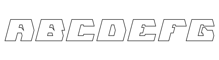GLADIATOR SPORT-Hollow  Free Fonts Download