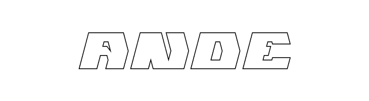 GLADIATOR SPORT-Hollow  Free Fonts Download