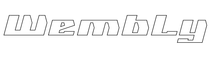 GLADIATOR SPORT-Hollow  Free Fonts Download