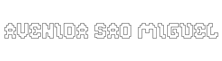 GLITCH-Hollow  Free Fonts Download