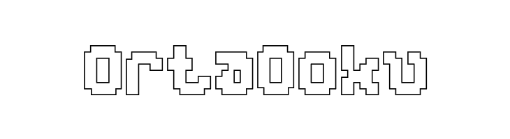 GLITCH-Hollow  Free Fonts Download